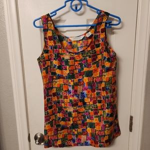 Express vintage silk top size m